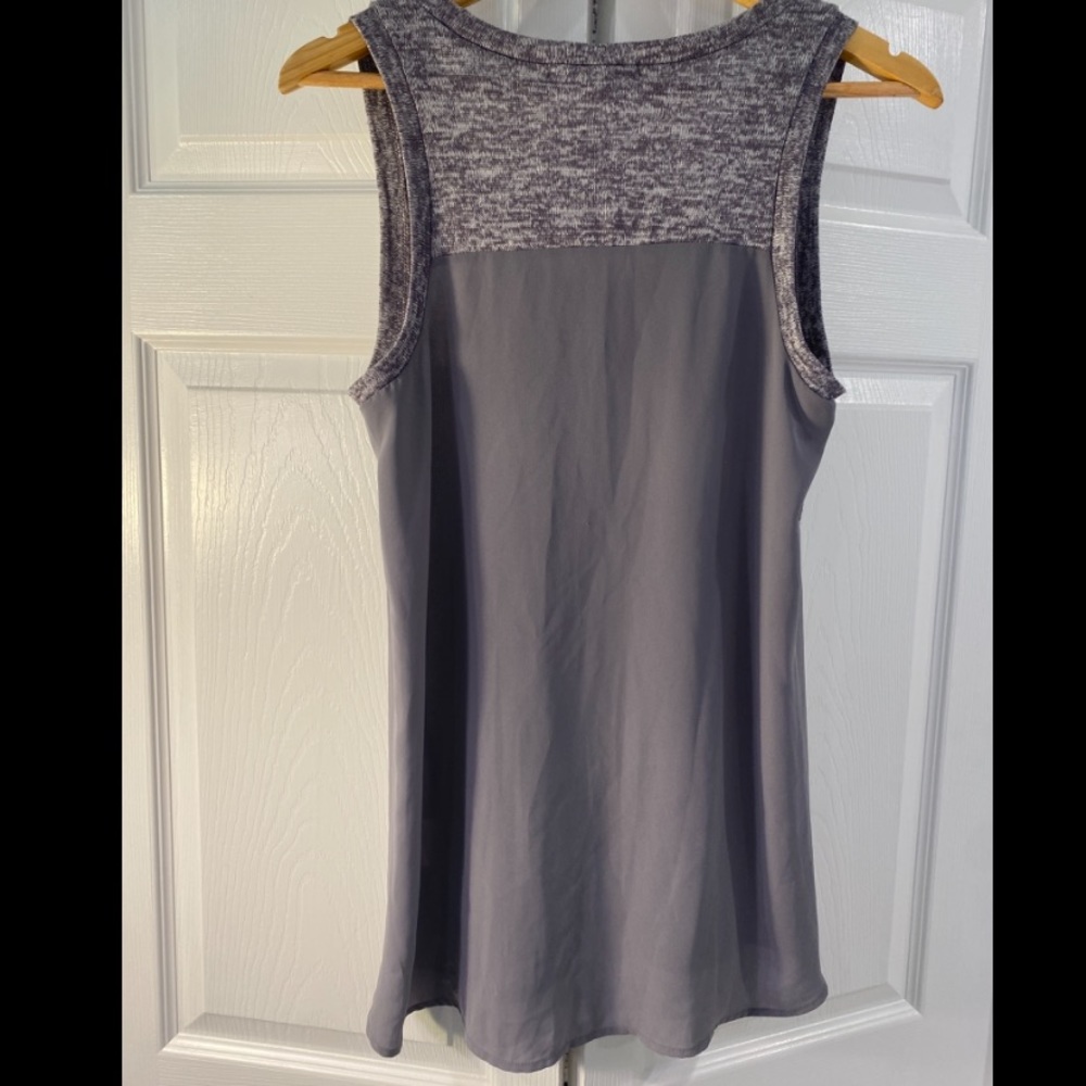 Threads 4 Thought Flowy Gray Sleeveless Tank Size Small - Picture 2 of 5
